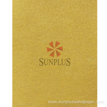 Sunplus Automotive Yellow Gold Paper Sanding Sheet